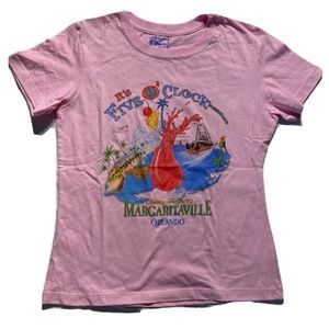 Margaritaville Orlando It’s 5 O’clock Somewhere Girl’s Shirt Size Medium